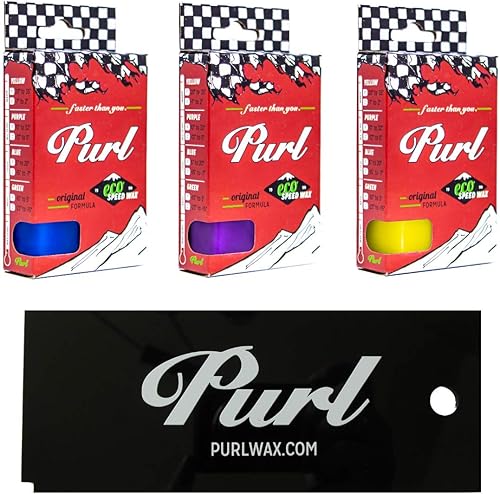 Miniatura 6 de PURL - Cera de esquí y snowboard - No tóxica - Biodegradable - Sin fluoros