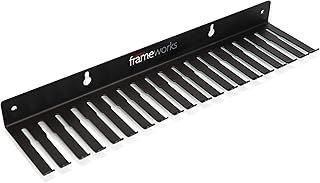 Gator Frameworks Wall Mountable Cable Hanger and Organizer with 19 Cable Slots; Ranges from 5-9mm Spaces (GFW-CABLEHANGER)