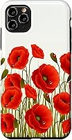 Vista 13 de iPhone XR - Carcasa para iPhone XR con diseño de amapolas rojas