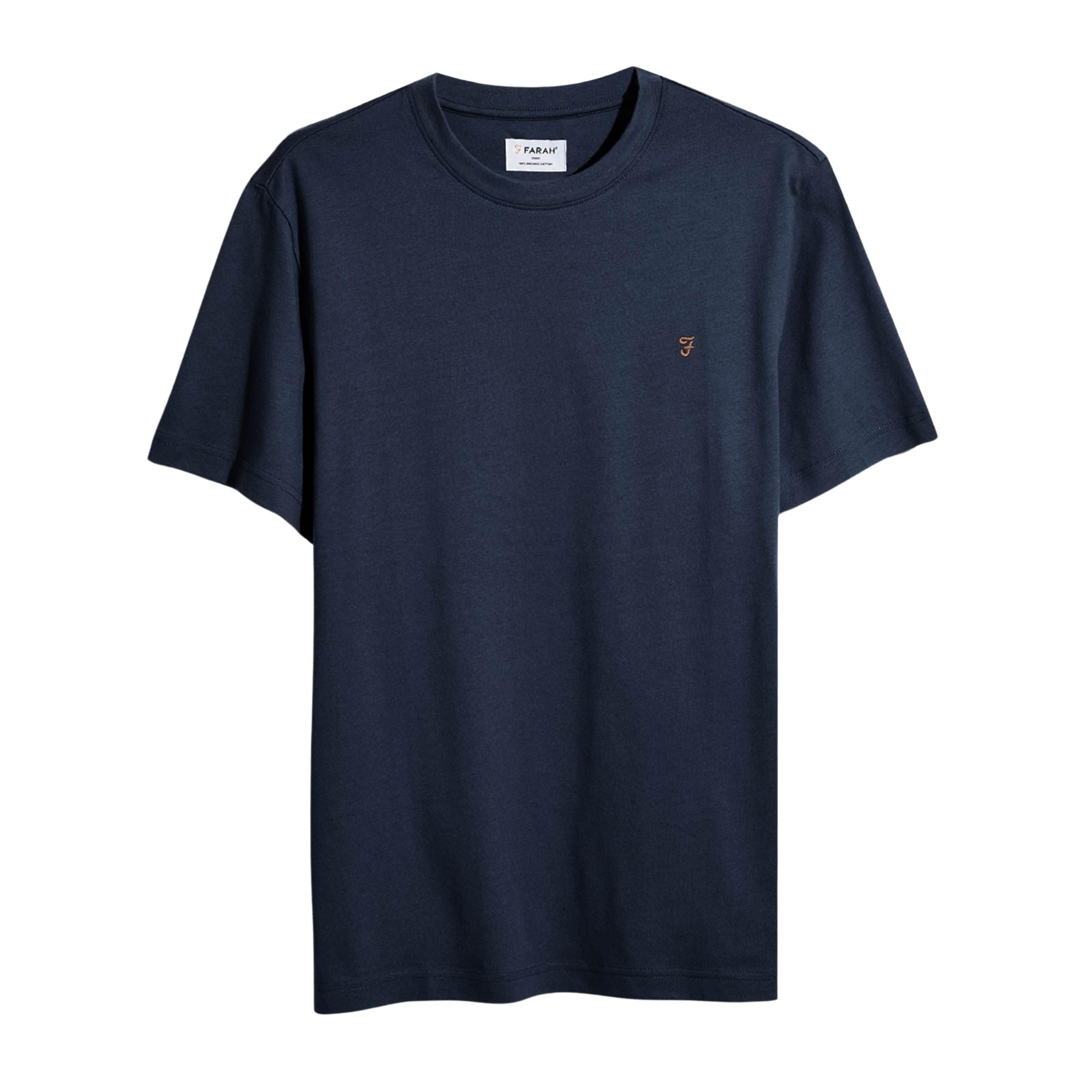 Farah Mens Danny Reg T-Shirt True Navy XS