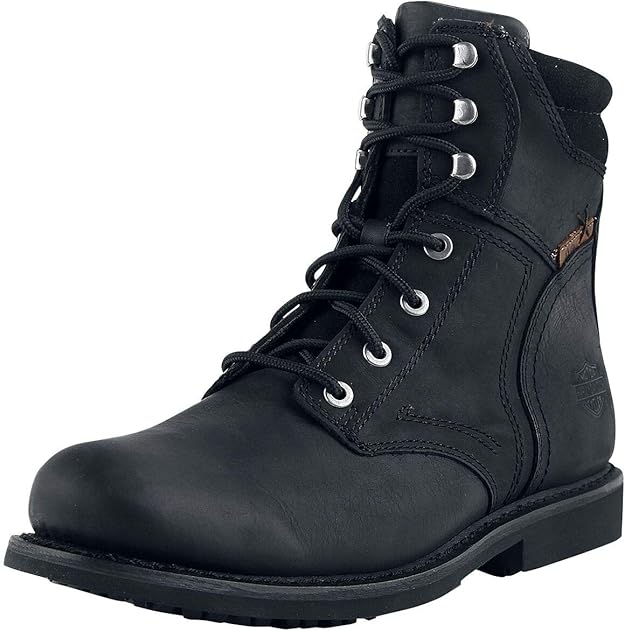 Harley-Davidson Darnel Motorrad Stiefel - Riding Boots Schwarz D97025