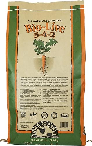 Down to Earth Bio-Live - 50 lb