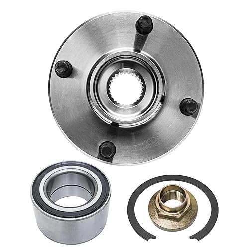 Miniatura 798 de Detroit Axle - Conjunto de cubo de rodamiento de rueda delantera para Nissan Altima 02-06 (3.5L V6)/Maxima 00-08, INFINITI I30 00-01/I35 02-04 5