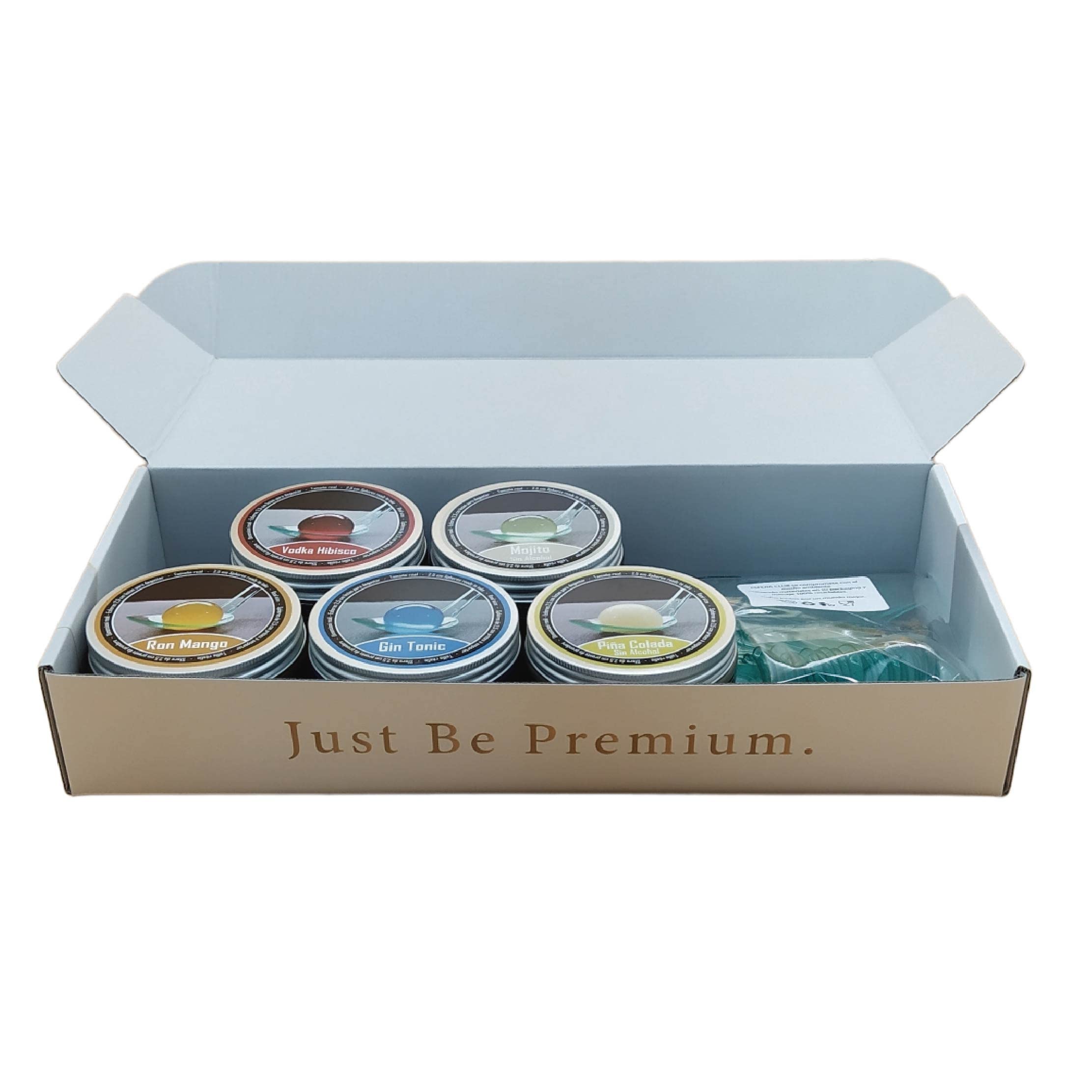 Esfera Mixologia Molecular Spherifications Cocktails Set Gin Geschenkset Cocktails Box 5 Premium Aromen Gourmet Geschenkset Männer Cocktail Mix Set