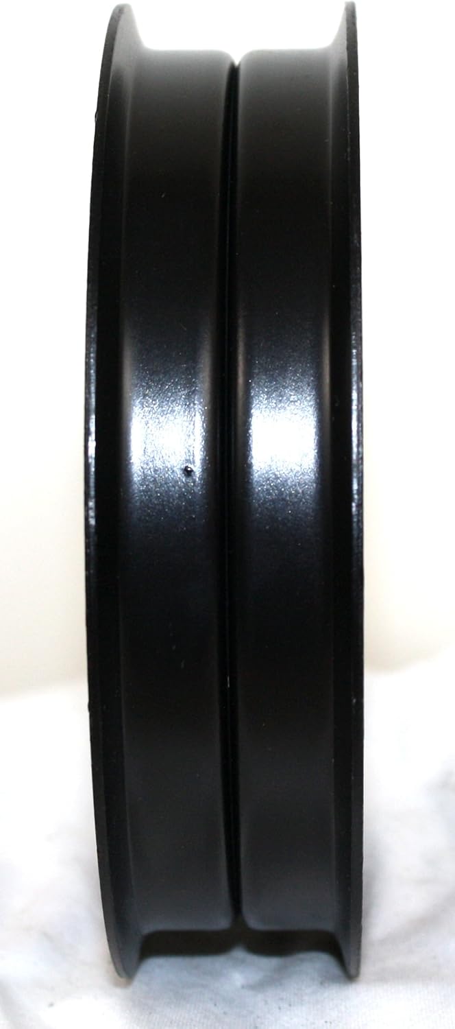 Rotary # 10397 Aftermarket Replacement Flat Idler Pulley - 5 1/2" x 1 1/8" - 11/16" ID