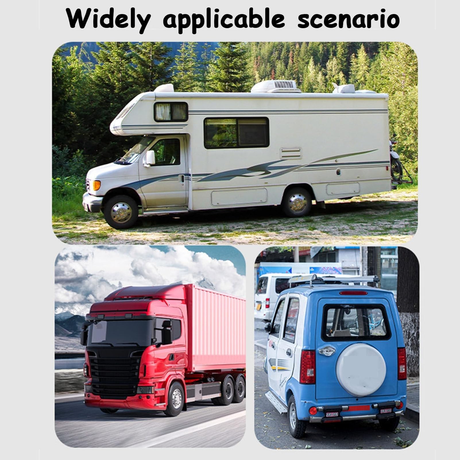 12V/24V DC RV Klimaanlage Intelligente Inverter Dach AC Einheit für LKW Camper Van Leise Kühlung