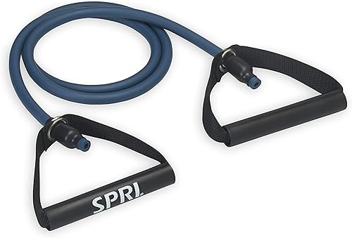 SPRI Xertube Resistance Bands with Handles  All Exercise Cords Sold Separately with Home Gym Workout Fitness Door Anchor Attachment Option