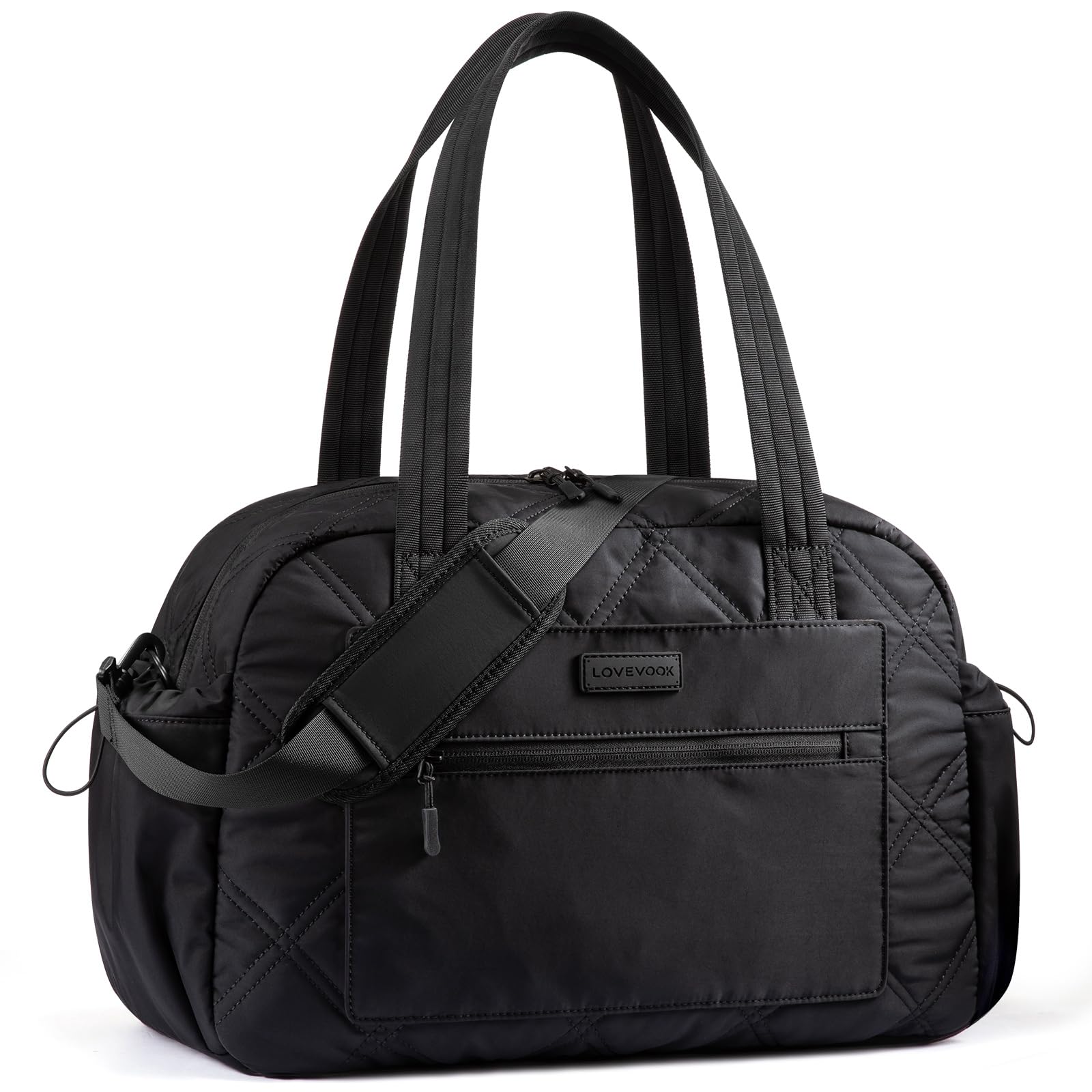 LOVEVOOK Gym Bag for Women Lightweight Travel Duffle Bag with Wet Pocket Personal Item Carry On Weekender Overnight
