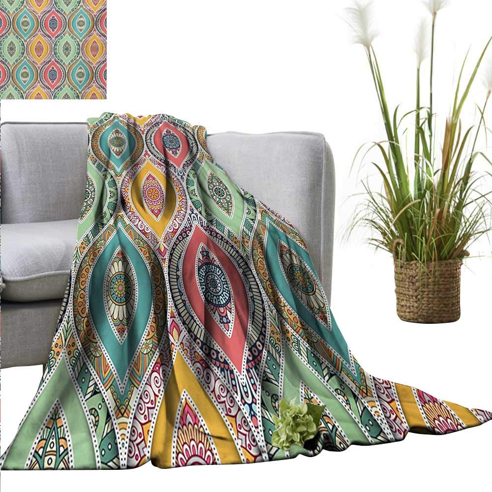 homehot Science Super Soft BlanketsChemistry Primary School Students Geek Nerd Lessons Classes Smart Kids Art Print All Season Light Weight Living Room 70" Wx70 L Multicolor