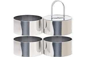 HULISEN Round Cake Cooking Rings: Precision Mousse Molding Marvel