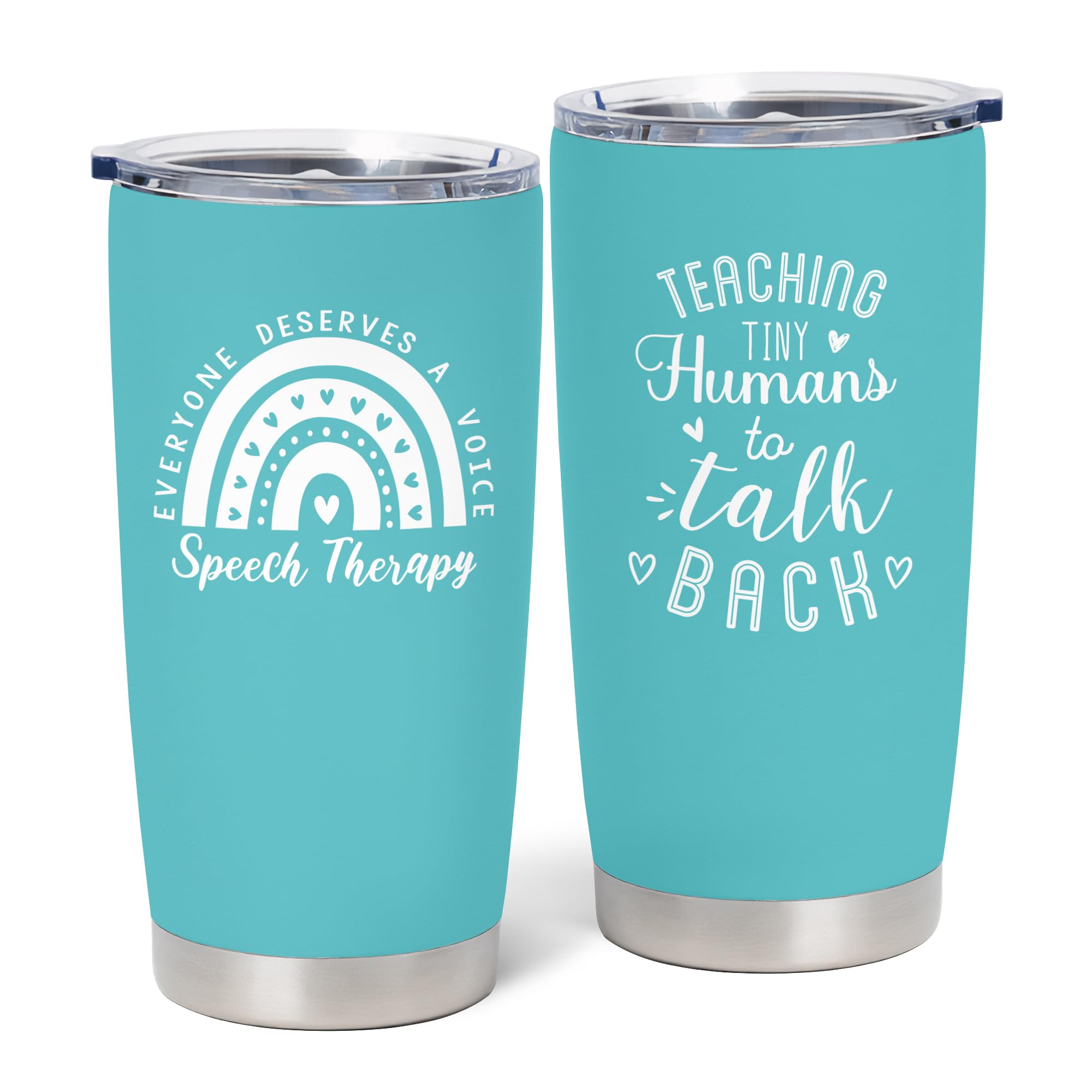 Speech Therapy Gifts, SLP Gifts for Speech Language Pathologist Women, Appreciation Gift for Therapist 20 Oz Tumbler, SLP Christmas Graduation Birthday Retirement Gift