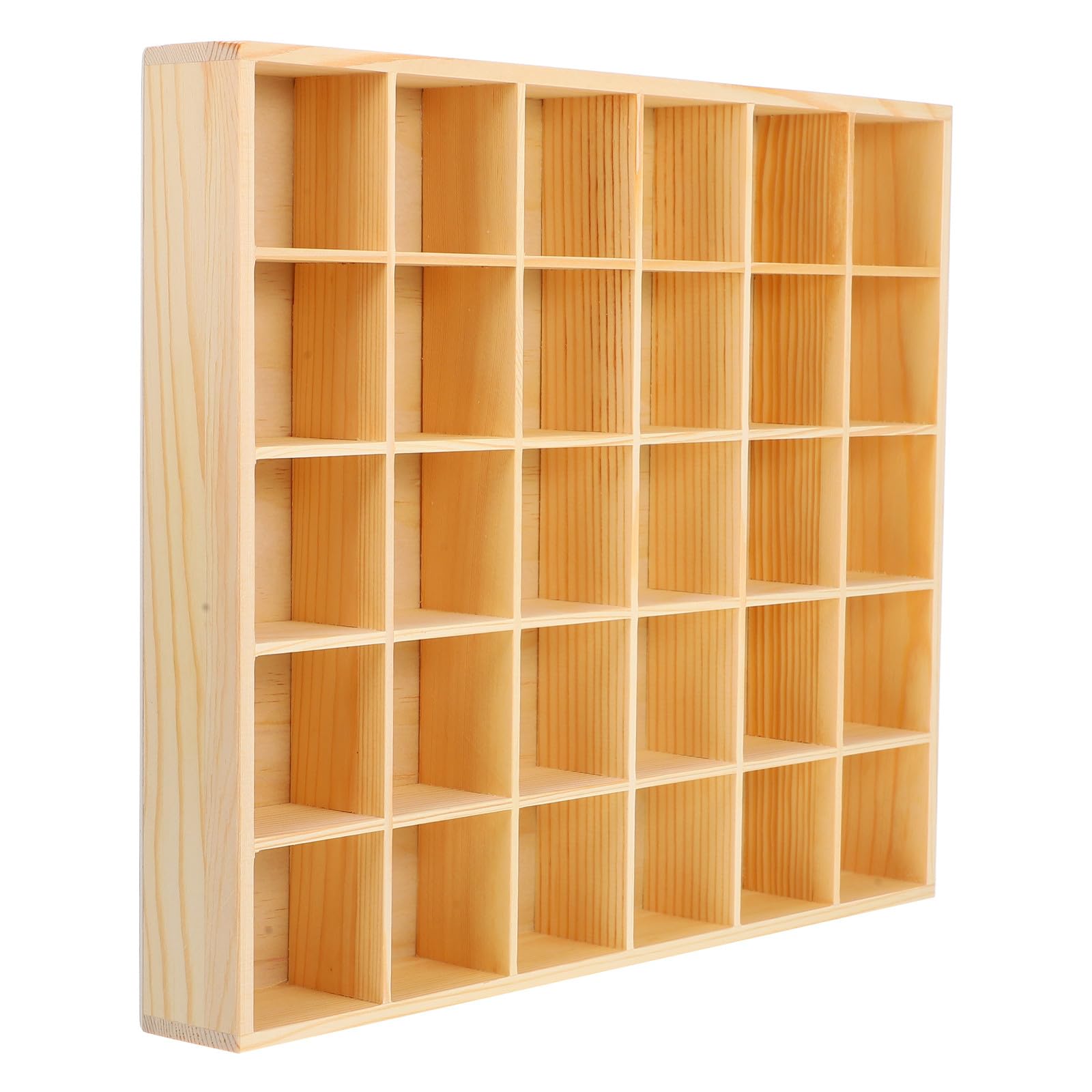 Scatola organizer in legno per biancheria intima e accessori, divisorio multiuso per cassetti con 30 scomparti per armadi e scrivanie, soluzione perfetta per riporre oggetti in decluttering