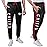 Ultra Game NFL Official Adults Active Super Soft Fleece Game Day Jogger Sweatpants - Unisex, Kansas City Chiefs, Team Color, Large
