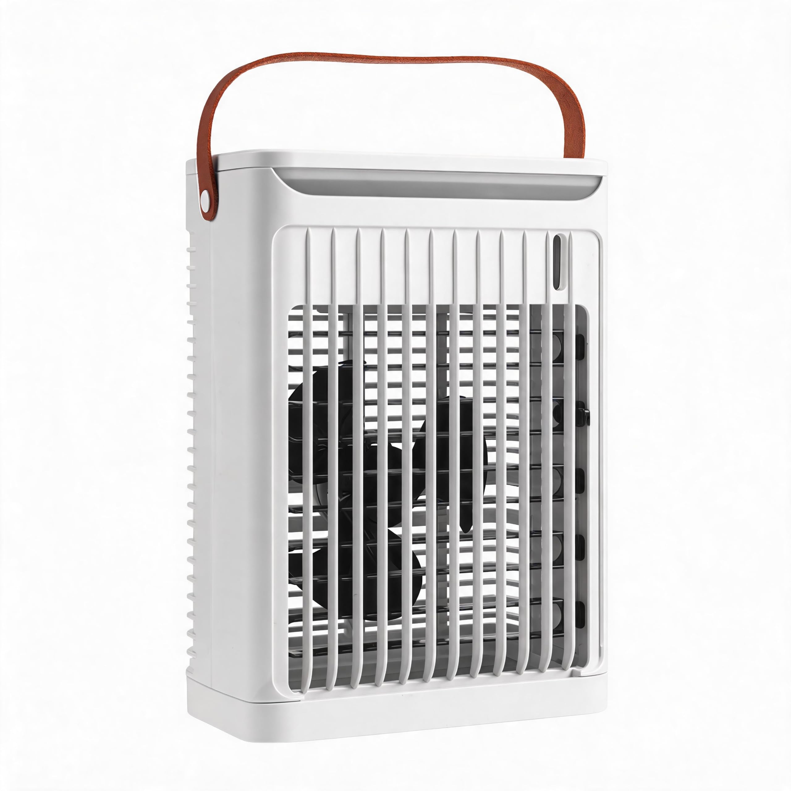 Mini Condizionatore Portatili Senza Tubo Climatizzatore Portatile Ventola 'umidificatore con Serbatoio 680 Ml 2 Nebbie Fredde 5 velocità 2 Nebbie Fredde e 7 LED Nebulizzatore Condizionatore