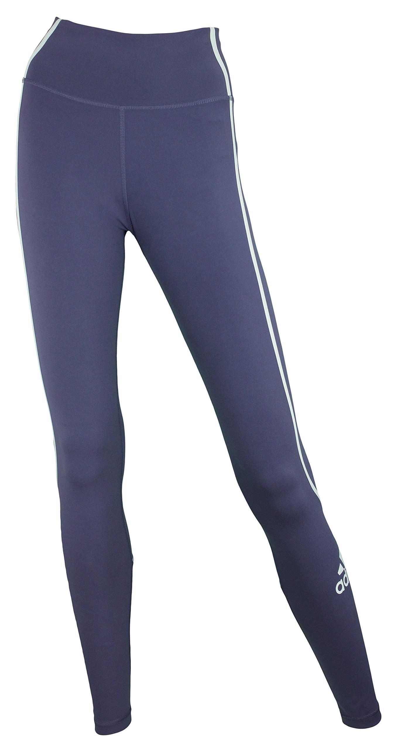 adidas Women's Believe This High Rise 7/8 Purple Tights Size L