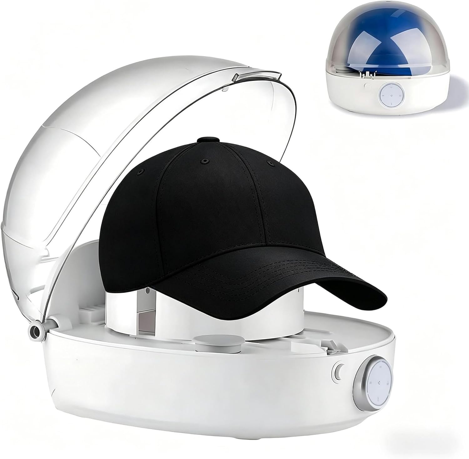 Hat Care Machine Automatic Cap Cleaner Steam Cleaning Ironing and Drying for Bucket Baseball Cap