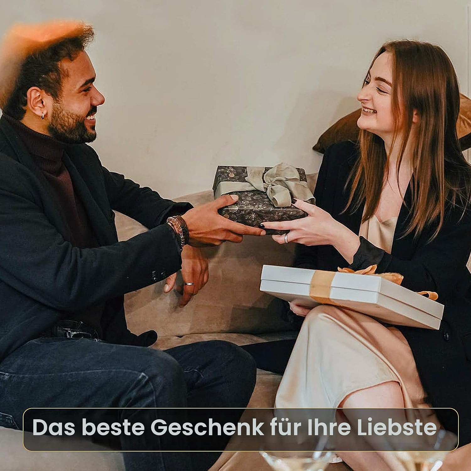 Whisky Steine Geschenkset – 8 Wiederverwendbare Eiswürfel und 2 Gläser