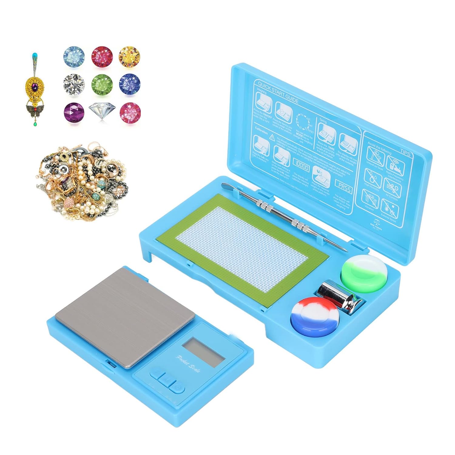 Digital Kitchen Scale,Digital Pocket Scale,Multifunctional