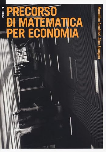 Precorso di matematica per economia