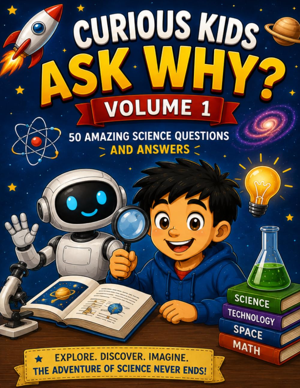 Curious Kids Ask Why?: Volume-1, 50 Amazing Science Questions and Answers