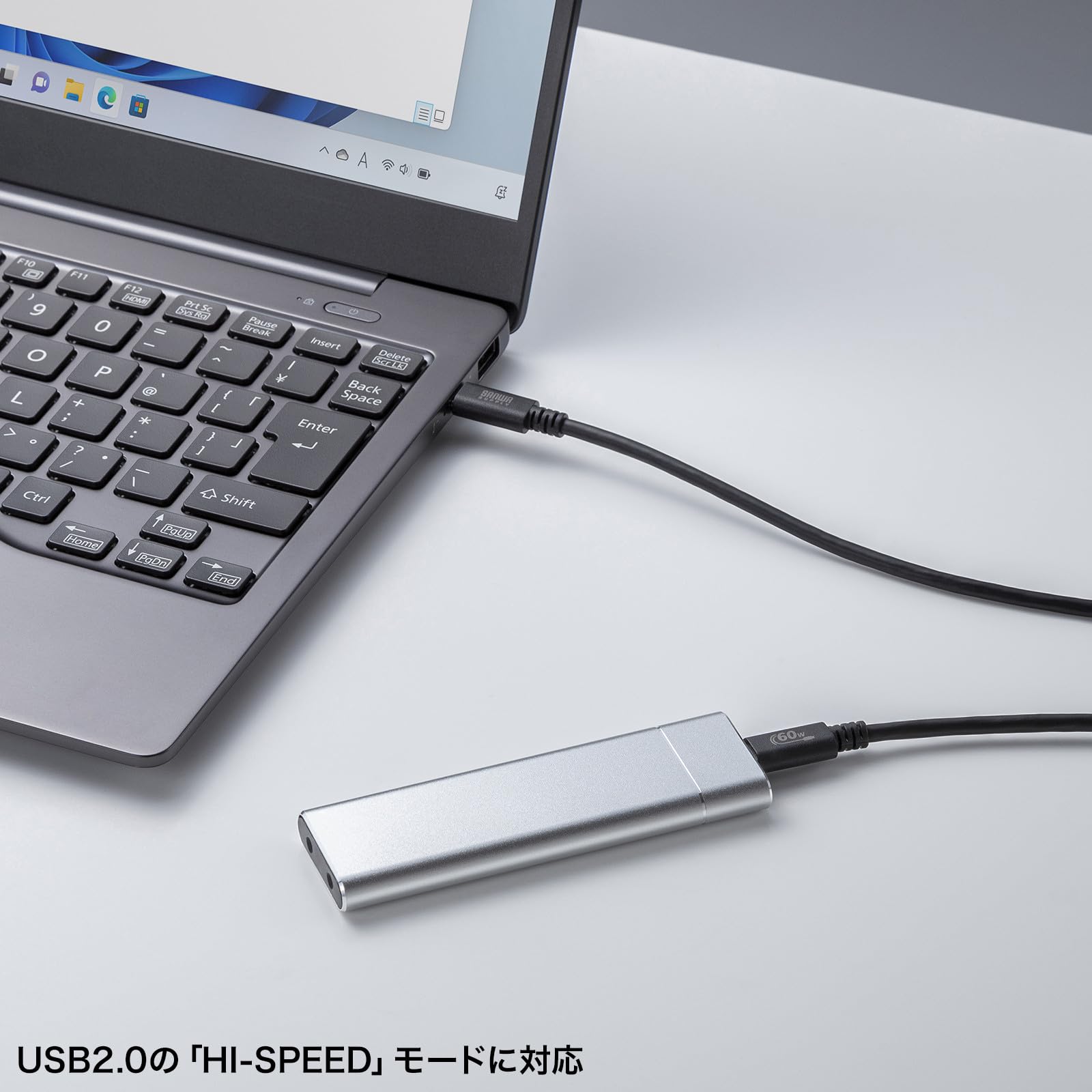 Amazon.co.jp: サンワサプライ USB 2.0 Type-Cケーブル（PD60W・3m