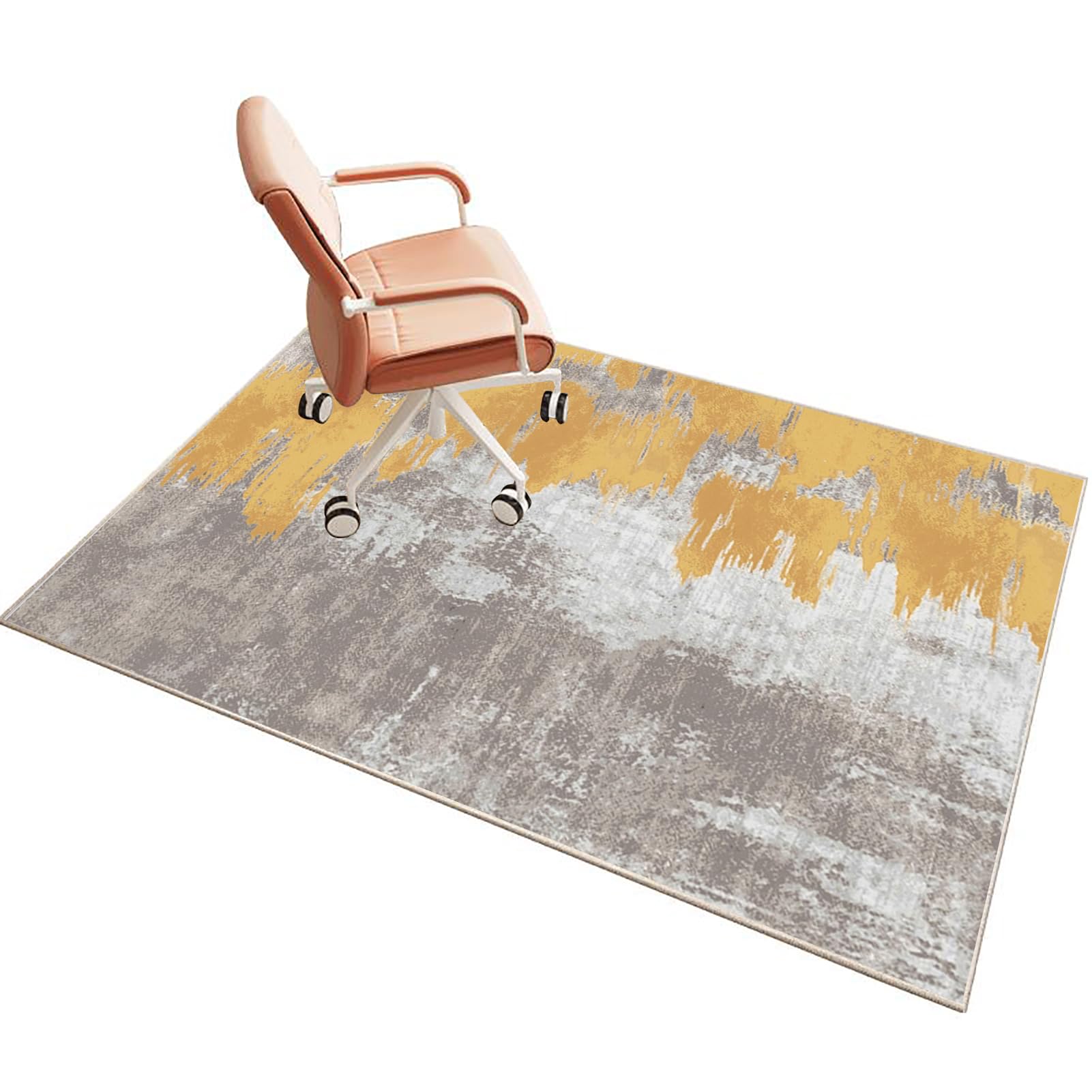 Floor Protection Mat for Hard Floor 80 x 150 cm Desk Chair Mat for Carpet Office Chair Mat for Carpeted Floor Gaming Chair Mat for Hardwood Floor Floor Protectors for Rolling Chairs Protector Rug