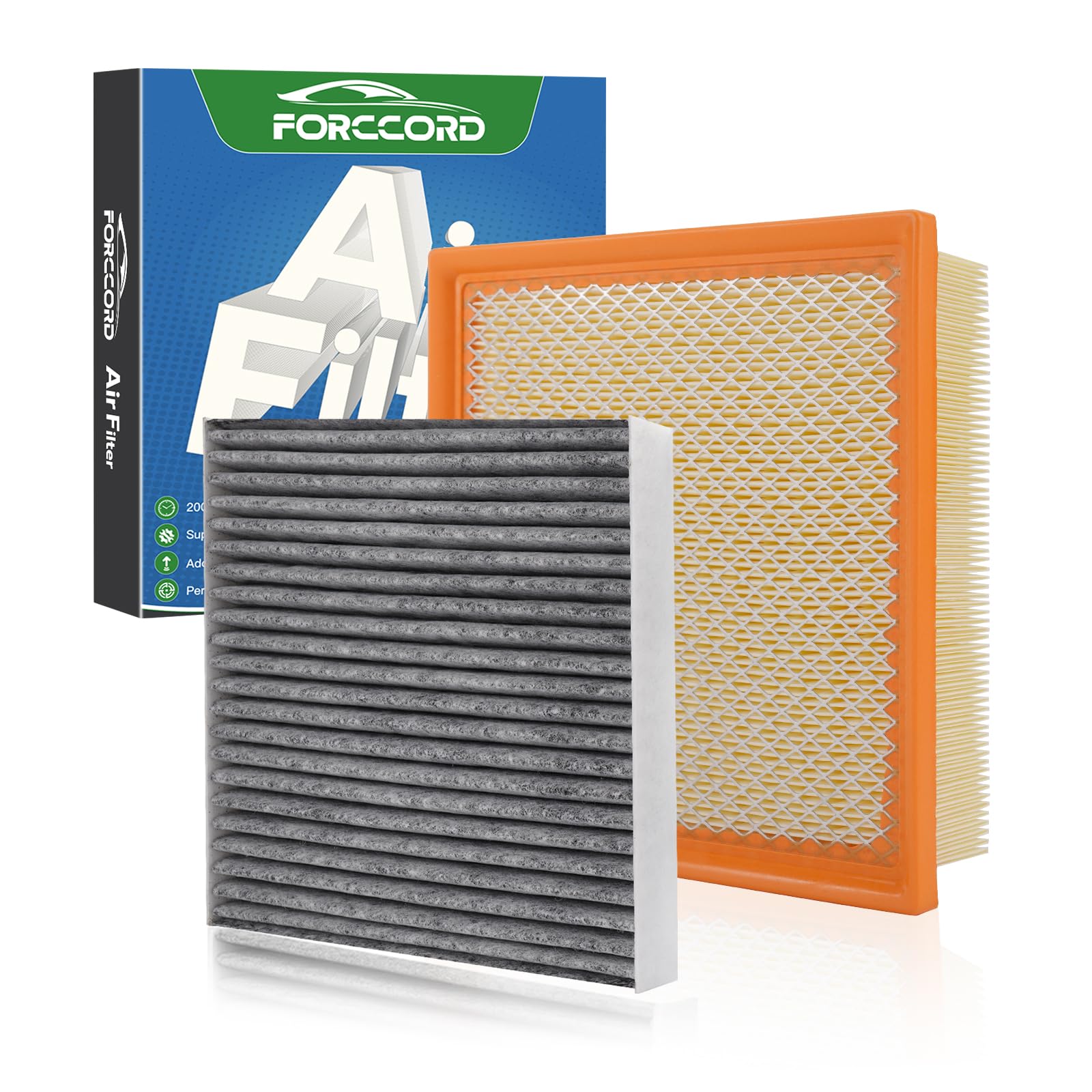 Cabin &amp; Engine Air Filter Combo for Toyota Tacoma (2024-2026) 2.4L