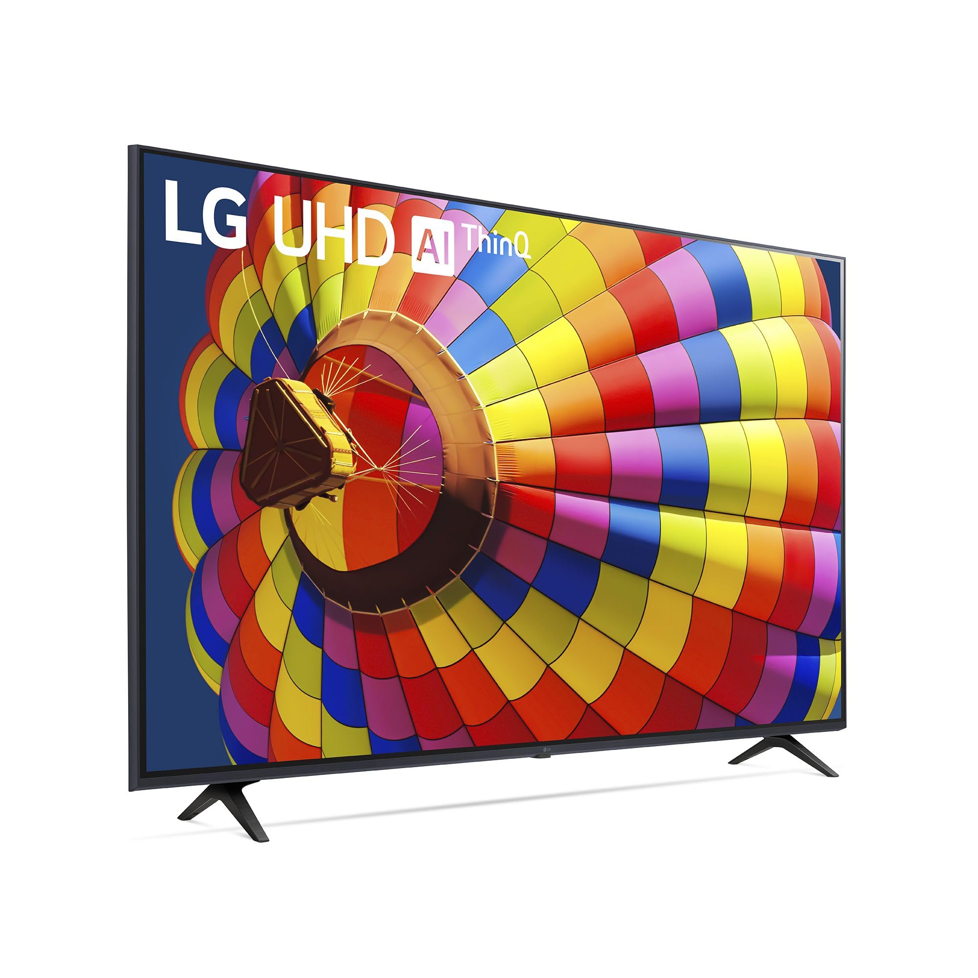 LG UHD 65'', Serie UT8000 2024, 65UT80006LA, Smart TV 4K, Ultra HD, Processore α5 Gen7, 20W, 3 HDMI, HDR10 Pro, Filmmaker Mode, Game Optimizer, Alexa, Wi-Fi, webOS 24, Telecomando Puntatore