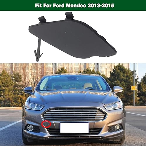 Miniatura 2 de 1 Uds. Cubierta de gancho de remolque para parachoques delantero, tapa de ojo de remolque, rejilla de parachoques delantero, cubierta de gancho de