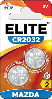 Key Fob Batteries Replacement for Mazda (2019-2024) 3 6 CX-5 CX-30 CX-9 CX-50 CX-90 CX-3 CX-70 MX-5 Miata Smart Remote - Retail Pack