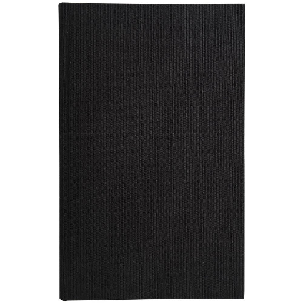 Exacompta - Réf. 333E - 1 Registre JOURNAL - format vertical 360 x 225 mm - 300 pages foliotées - avec un répertoire à la fin - intérieur en papier certifié PEFC - couverture rigide noire