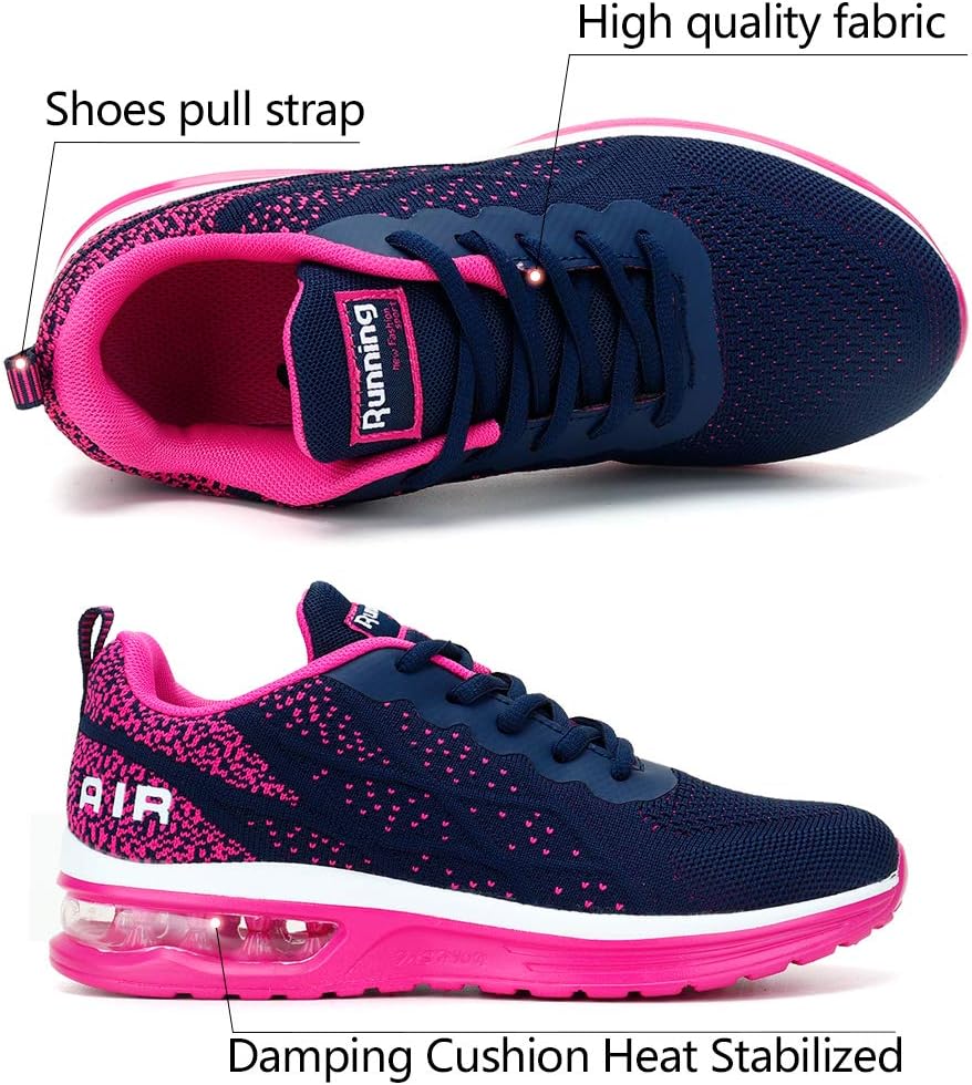 STQ Running Shoes Womens Gym Workout Sneakers