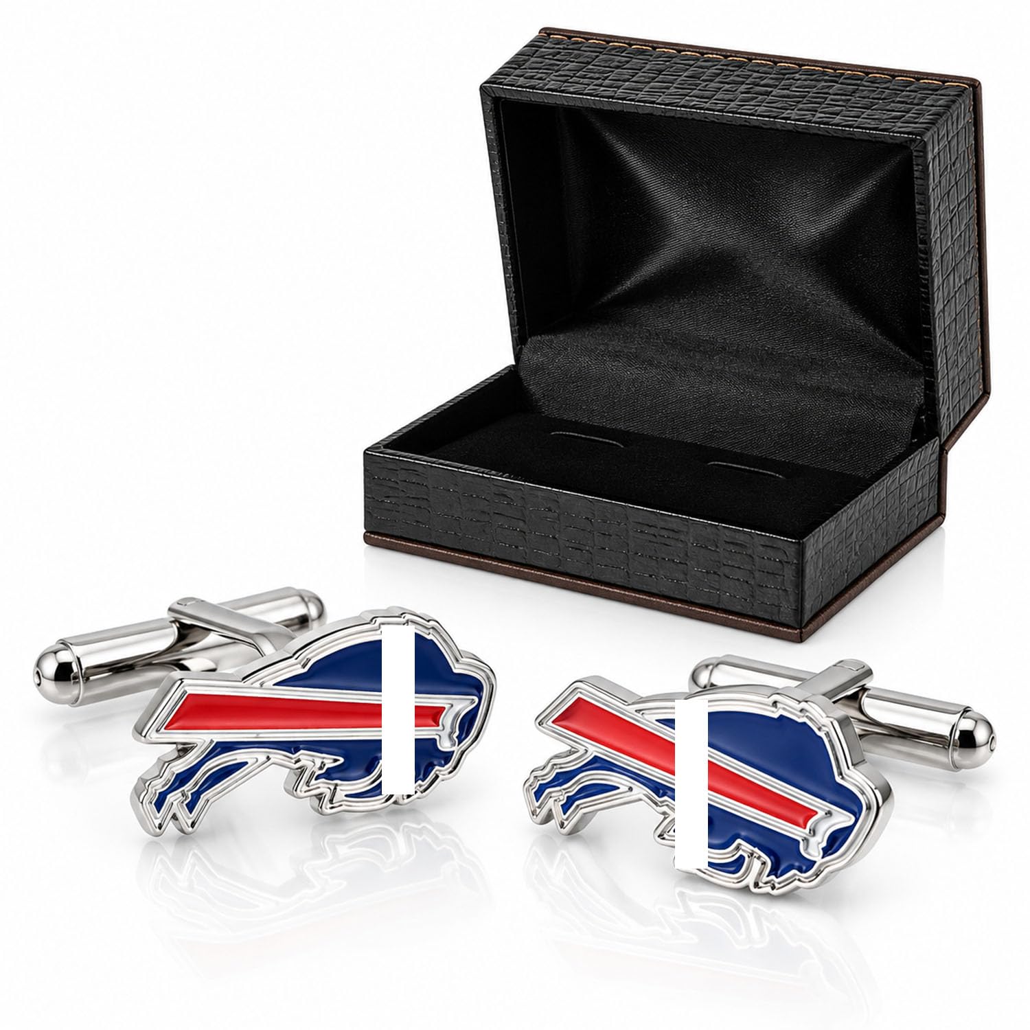 Gemelos Buffalo en Estuche, Regalo para Fans del Fútbol Americano