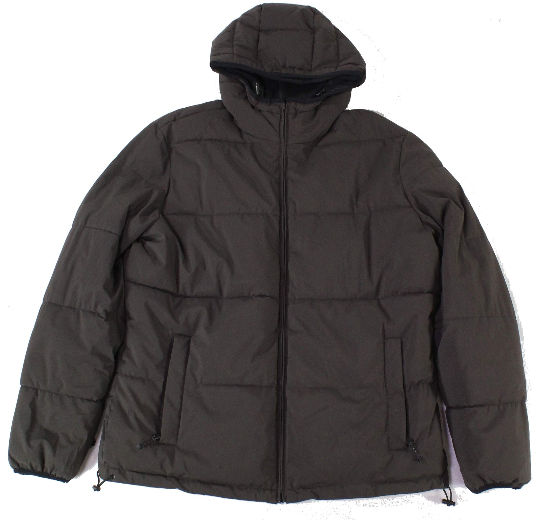 LONDON FOG Men's Zip-Front Reversible Bomber Beekman Stretch Jacket