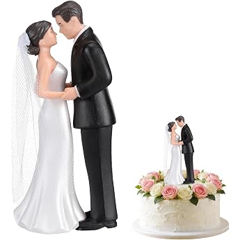 Bride and Groom Figures Cake Figure Wedding Cake Bride and Groom Figures Decoration for Wedding Cakes Wedding Party Wedding Party Accessories Anniversary