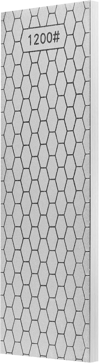 Pietra diamantata per affilatura 400/1200 grana doppia faccia – Affilatore professionale in diamante per scalpelli, pialle e coltelli da cucina dure