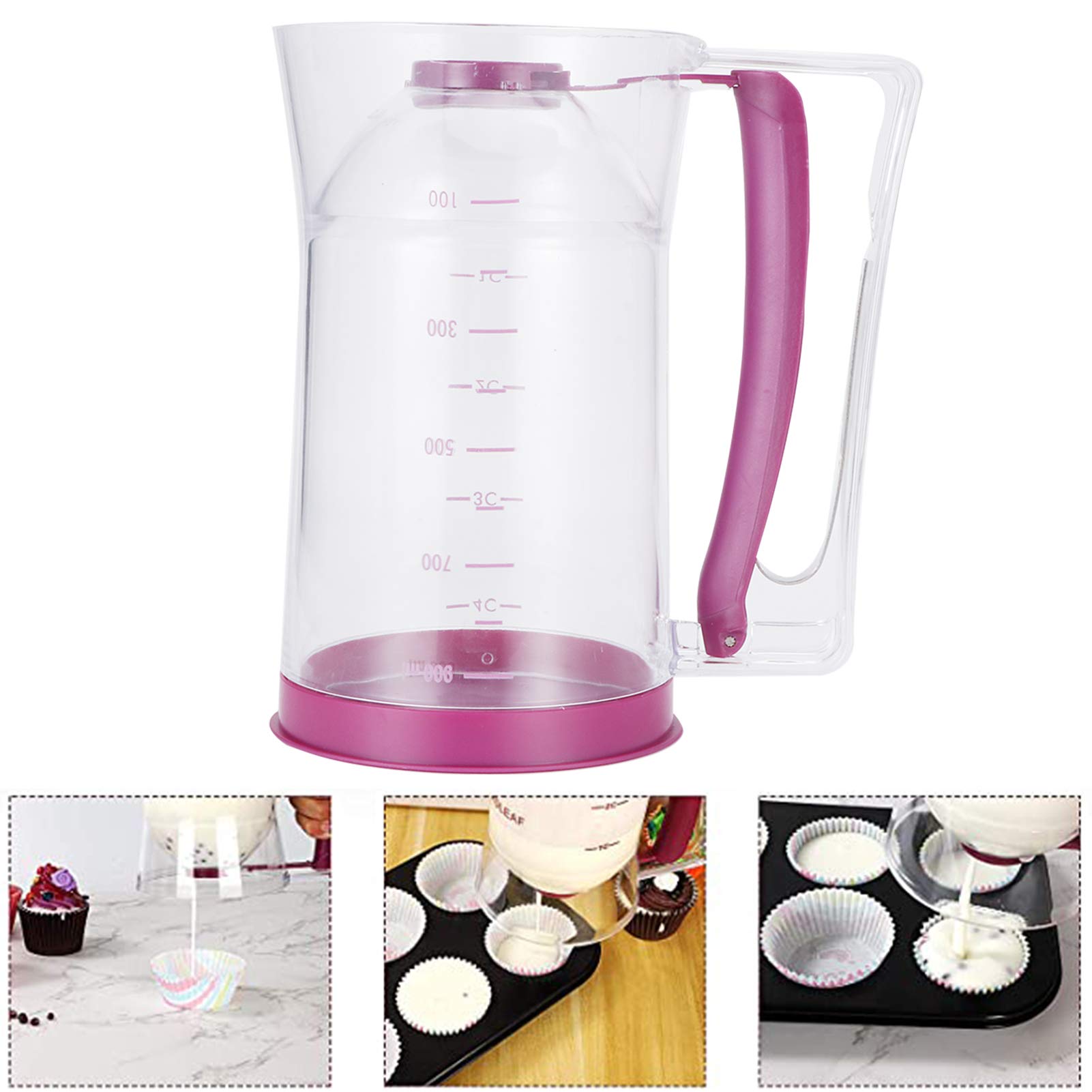 Restokki Batter Dispenser Batter Separator, Convenient Baking Accessory Kitchen Utensils for Pancake Cupcake Cake