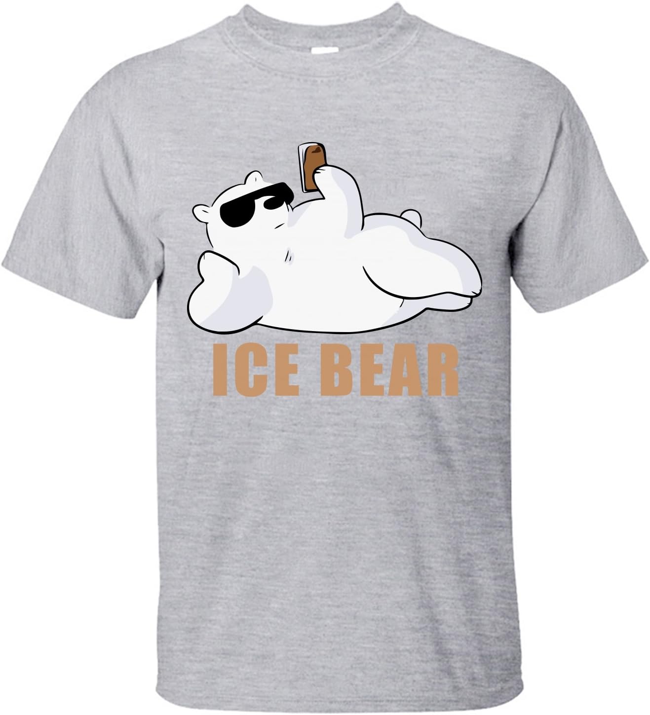 XLAND Short Sleeve we bare bears ice bear Men's Cool T-shirt
