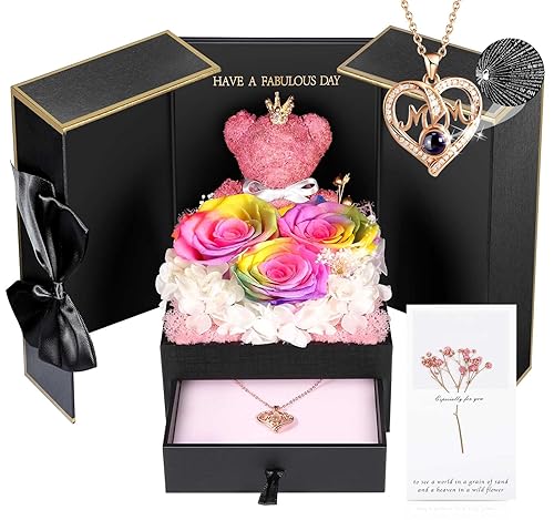 ADDWel Unique Gifts for Mom from Daughter Son, Rainbow Preserved