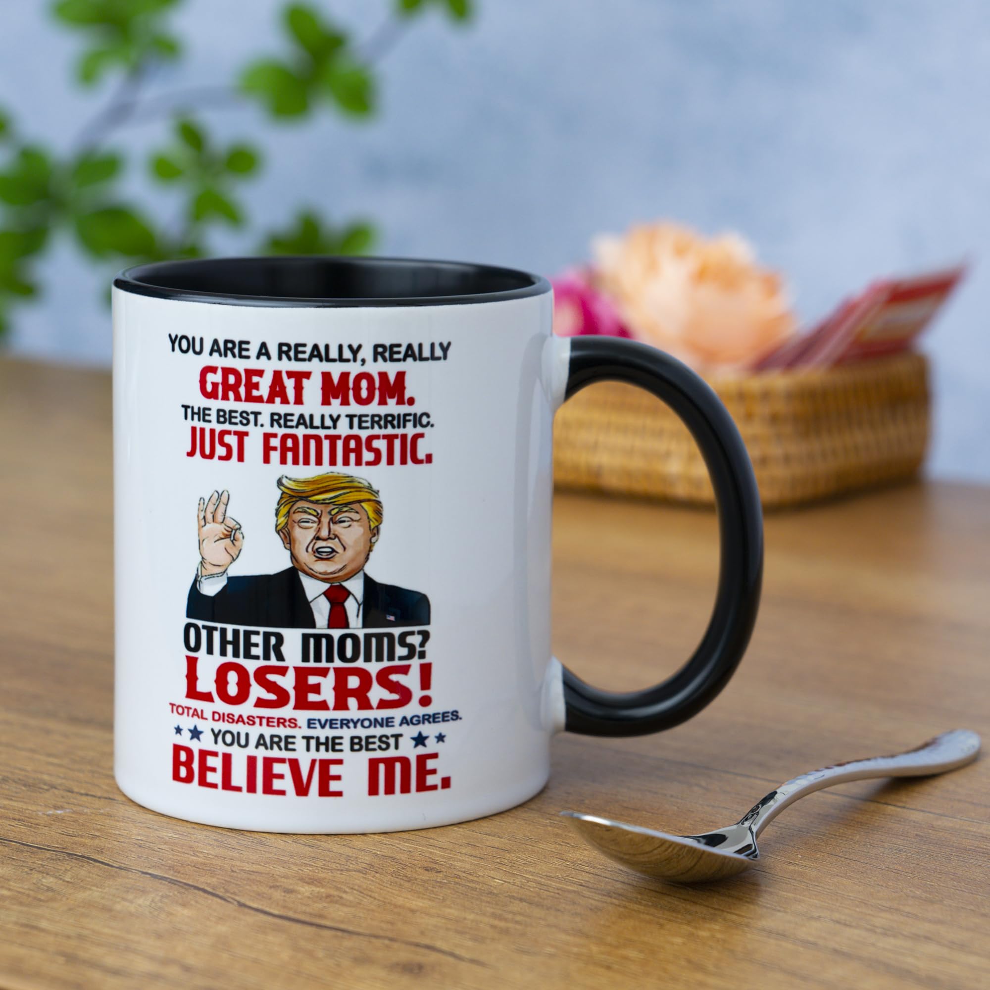 Amazon.com: Mom Coffee Mug 11 OZ, Funny Mother's Day Gift, Unique Cup for  Mom, Mommy, Mama from Daughter, Son, or Husband, Birthday or Christmas Gift  (MOM) : Home & Kitchen