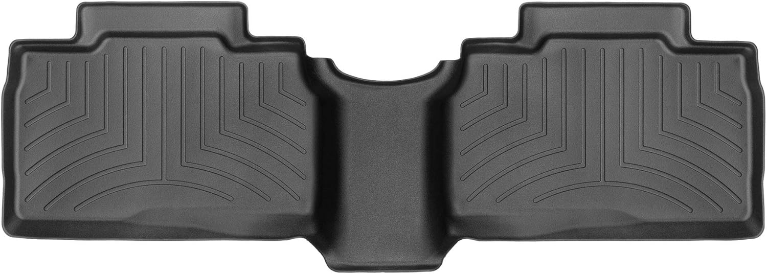 WeatherTech Custom Fit FloorLiners for Ford Explorer, Explorer ST, Explorer ST - 2nd Row (4415752), Black