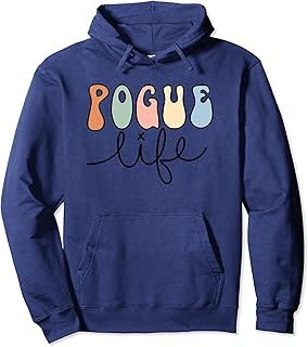 Pogue Life シンプルなグラフィックアイデア パーカー
