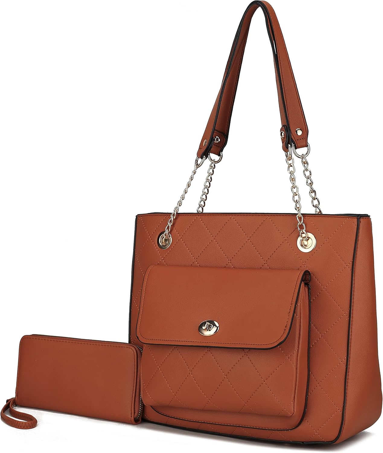 MKF Collection Women Tote Bags Wristlet Wallet Large Designer Handbag Shoulder Bag Top-handle Big Satchel Hobo 2pcs Purse Set MKF Collection Women Tote Bags Wristlet Wallet Large Designer Handbag Shoulder Bag Top-handle Big Satchel Hobo 2pcs Purse Set