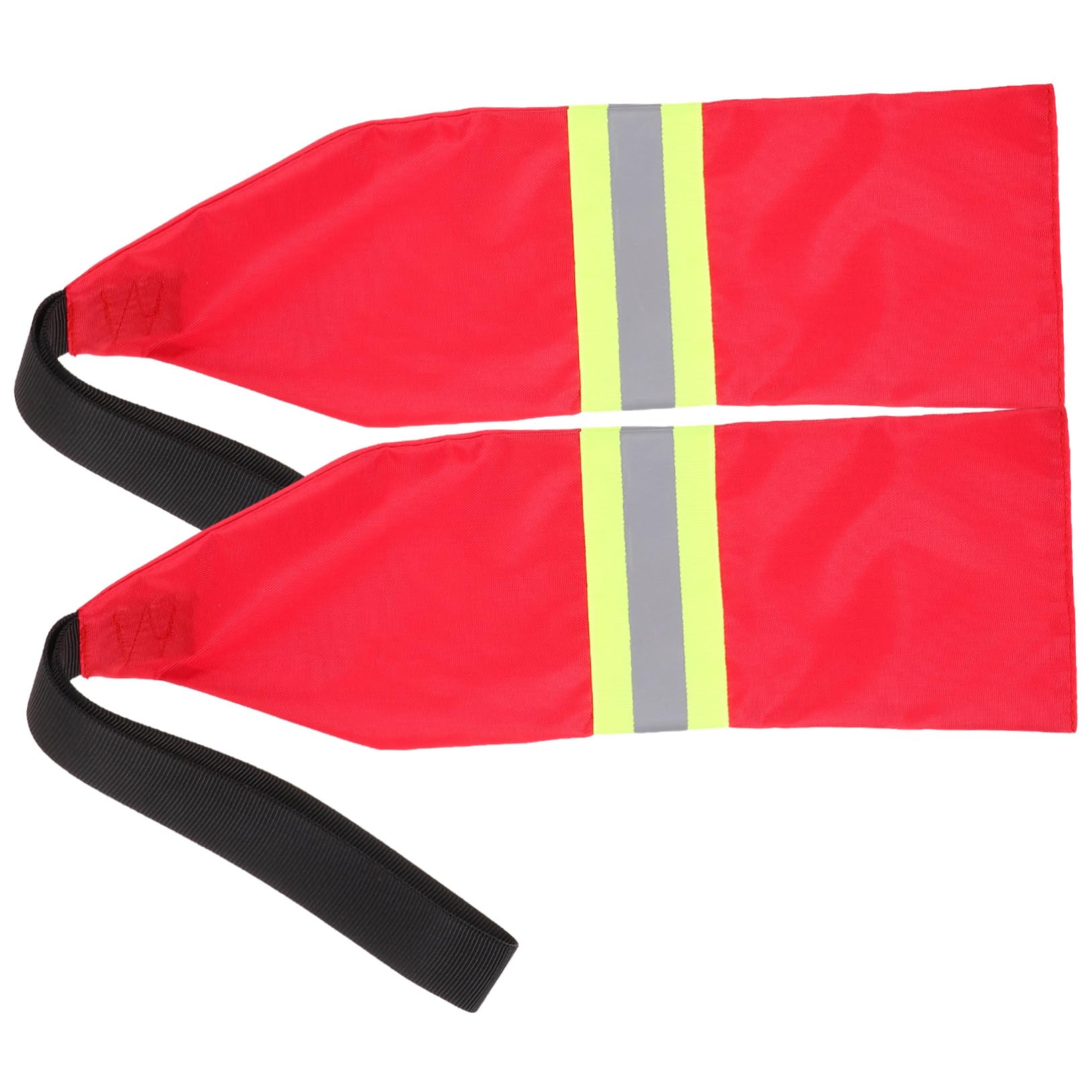Toddmomy Banderas De Advertencia De Kayak Banderas Reflectantes Kayak Canoa Bandera Roja De Advertencia Seguridad Accesorios para Canoas Tela Oxford