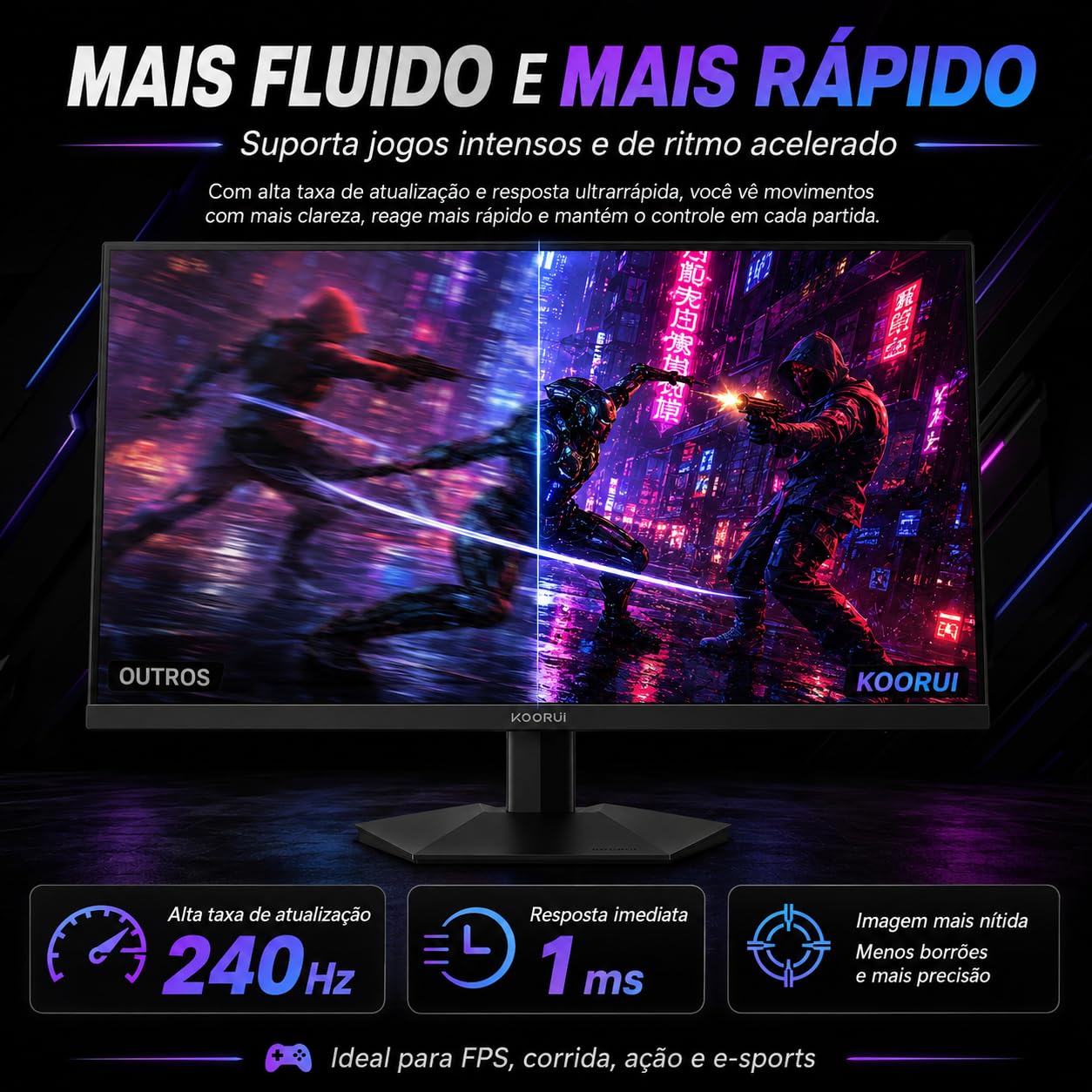 Monitor Gamer Koorui GN02 27