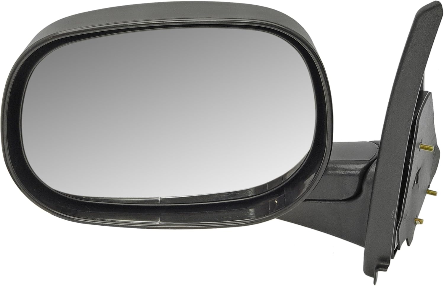 Dorman 955-1333 Driver Side Manual Door Mirror - Folding Compatible with Select Select Dodge Models, Black