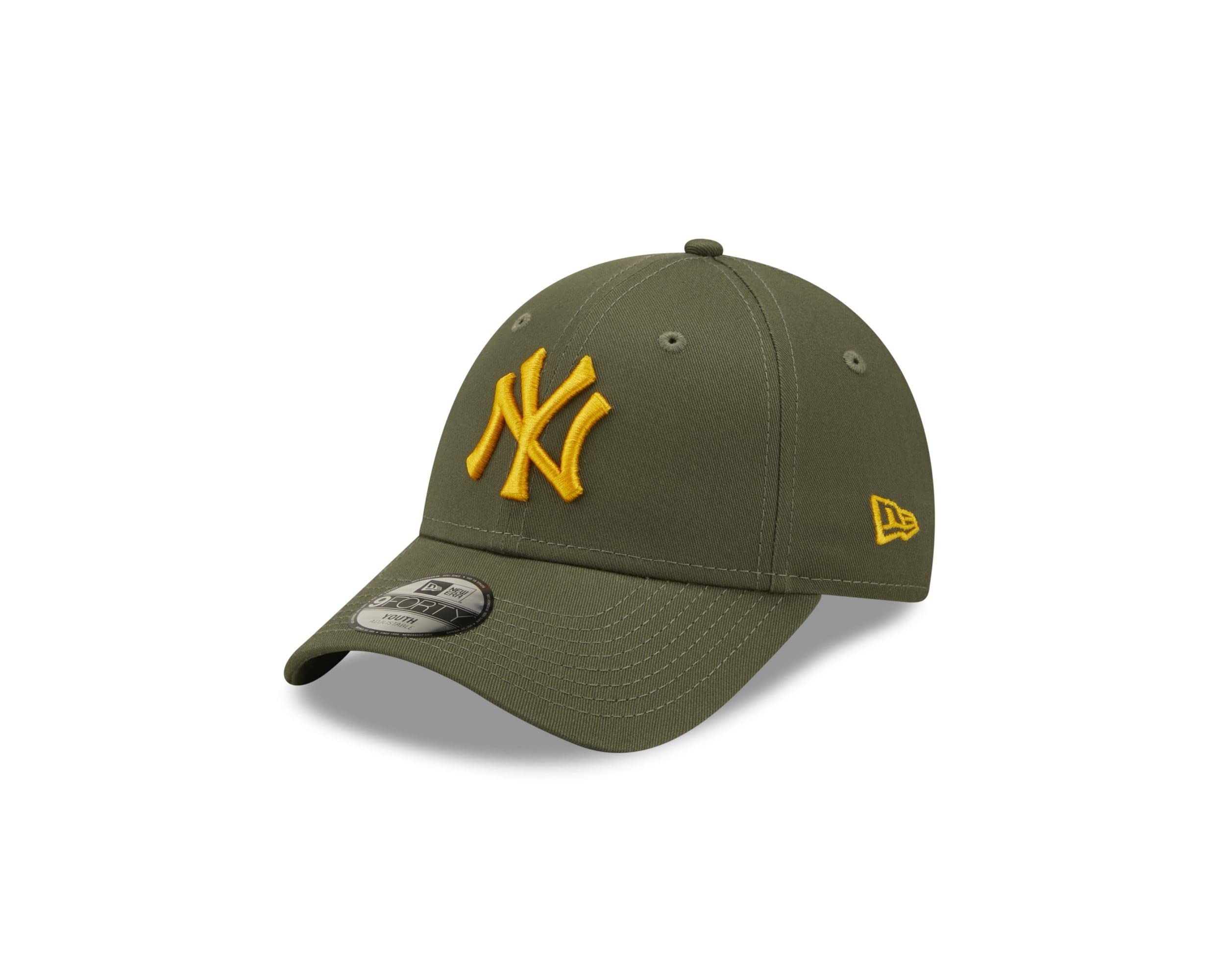 New Era New York Yankees Kinderkappe Baseball MLB 9Forty Cap Strapback oliv - Child
