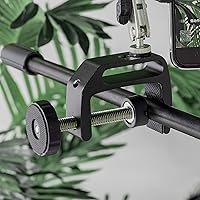 Vista 7 de 4Pcs Universal C Clamp, Heavy Duty Sturdy 1/4 and 3/8 Thread Hole for Tables Desk Mount, Desktop Mount Holder, Photo Studio Photography, Quick