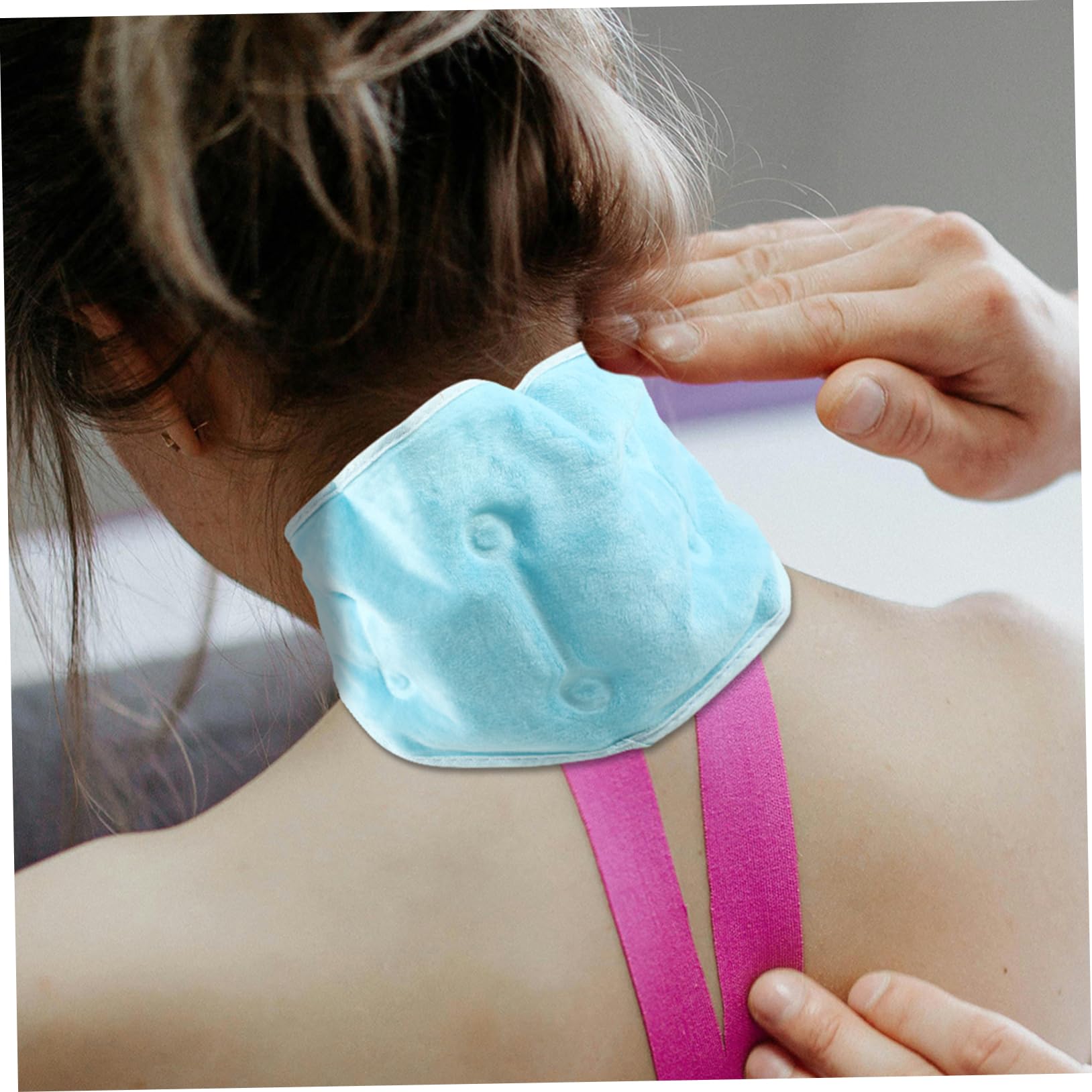 KOMBIUDA Impacco Di Ghiaccio Riutilizzabile Per Collo Impacco Freddo in Gel Per Spalle Terapia Del Freddo Per Lesioni Rigidità Del Collo
