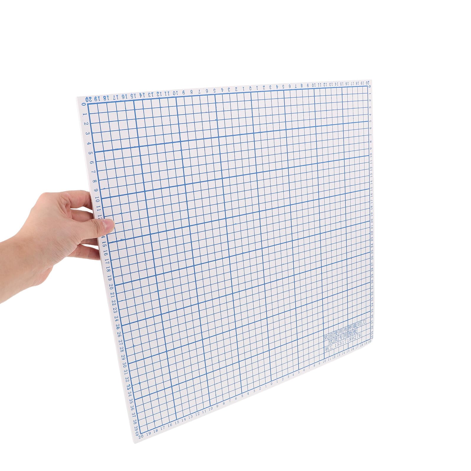 Tappetino da Taglio Sostitutivo per Macchina 40x40x0, 6 Cm | Pvc ad Alta Resistenza All’usura, Facile da Trasportare, per Uso in Studio